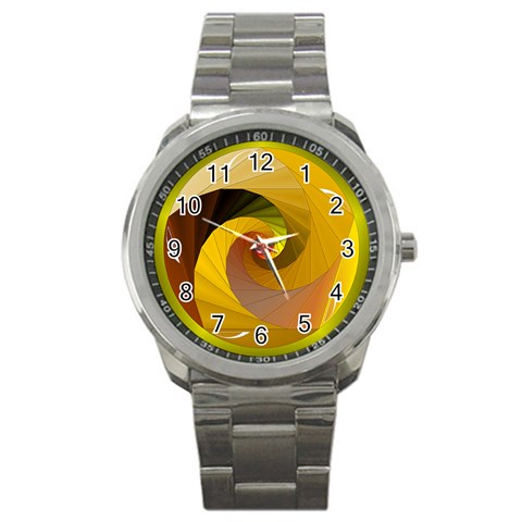 Rhythm Sport Metal Watch from ArtsNow.com Front