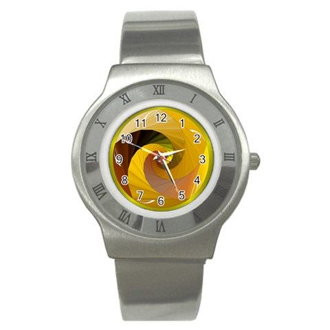 Rhythm Stainless Steel Watch from ArtsNow.com Front