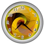 Rhythm Wall Clock (Silver)