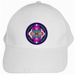 Sacred Heart White Cap