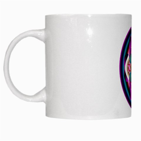 Sacred Heart White Mug from ArtsNow.com Left