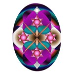 Sacred Heart Ornament (Oval)