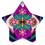 Sacred Heart Ornament (Star)