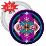 Sacred Heart 3  Button (10 pack)