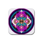 Sacred Heart Rubber Coaster (Square)