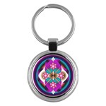 Sacred Heart Key Chain (Round)