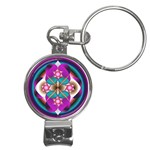 Sacred Heart Nail Clippers Key Chain