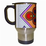 Sacred Mosaic Travel Mug (White)