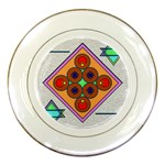 Sacred Mosaic Porcelain Plate