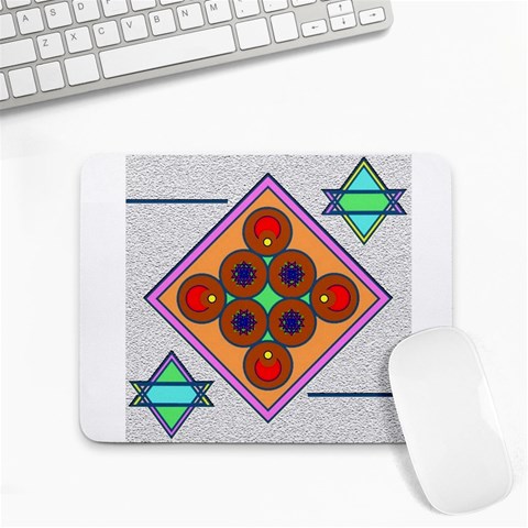 Sacred Mosaic Small Mousepad from ArtsNow.com Front