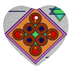 Sacred Mosaic Ornament (Heart)