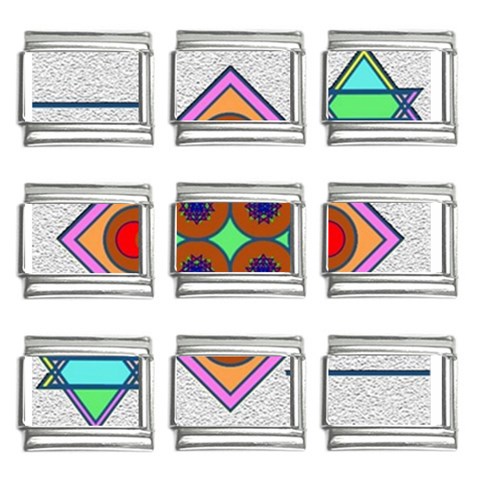 Sacred Mosaic 9mm Italian Charm (9 pack) from ArtsNow.com Front