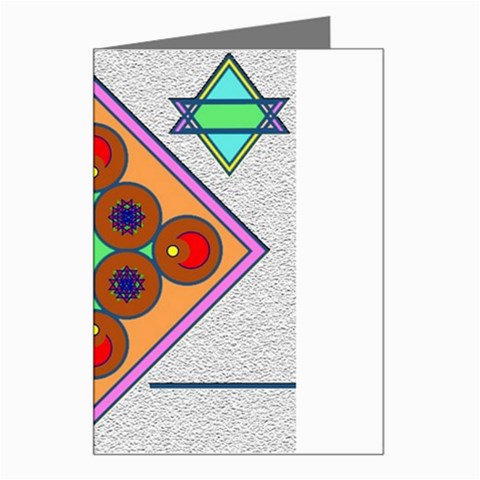 Sacred Mosaic Greeting Card from ArtsNow.com Left