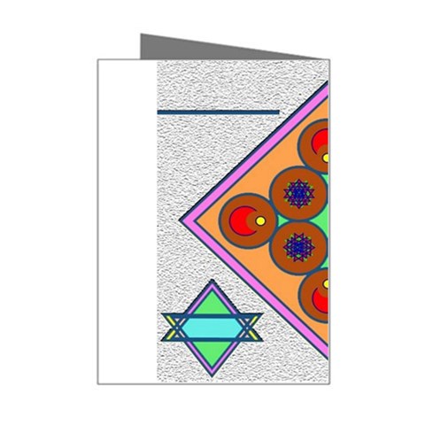 Sacred Mosaic Mini Greeting Card from ArtsNow.com Right