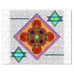 Sacred Mosaic Jigsaw Puzzle (Rectangular)