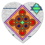 Sacred Mosaic Jigsaw Puzzle (Heart)