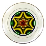 Space  n Time Porcelain Plate