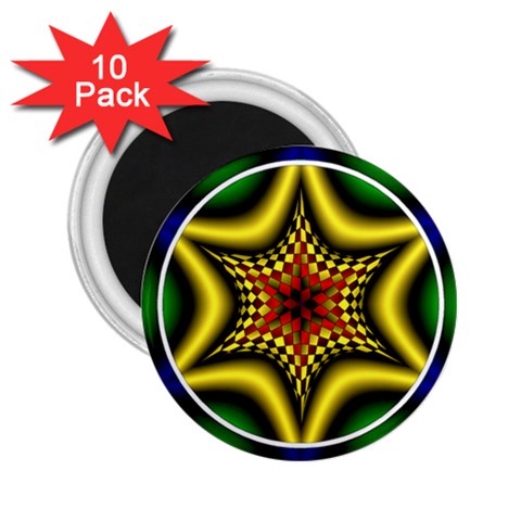 Space  n Time 2.25  Magnet (10 pack) from ArtsNow.com Front