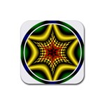 Space  n Time Rubber Coaster (Square)