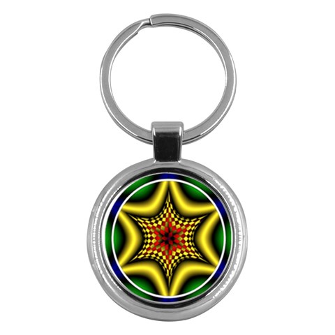 Space  n Time Key Chain (Round) from ArtsNow.com Front