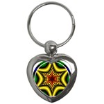 Space  n Time Key Chain (Heart)