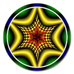 Space  n Time Magnet 5  (Round)