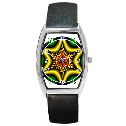 Space  n Time Barrel Style Metal Watch from ArtsNow.com Front