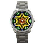 Space  n Time Sport Metal Watch