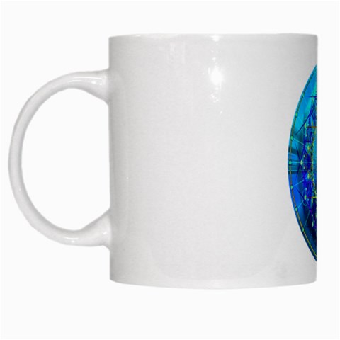 Synchronicity White Mug from ArtsNow.com Left