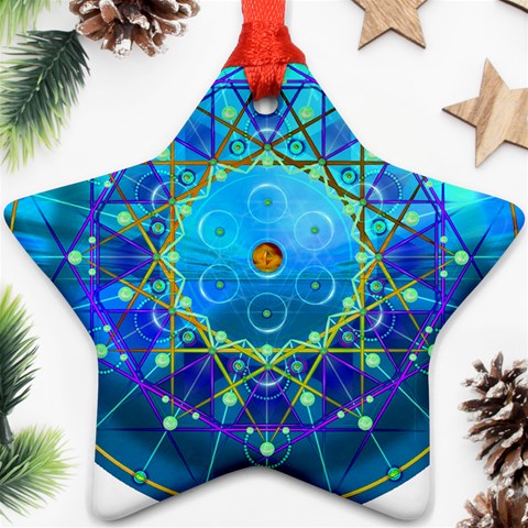 Synchronicity Ornament (Star) from ArtsNow.com Front