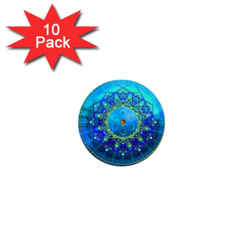 Synchronicity 1  Mini Button (10 pack)  from ArtsNow.com Front