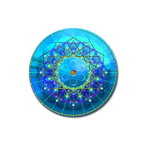 Synchronicity Magnet 3  (Round) from ArtsNow.com Front