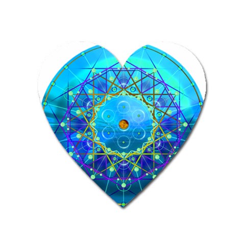 Synchronicity Magnet (Heart) from ArtsNow.com Front