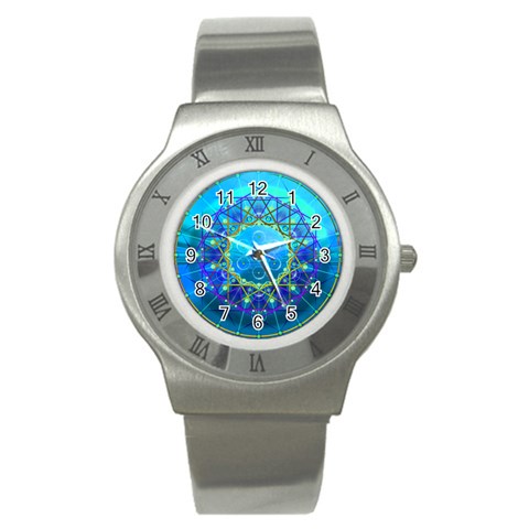 Synchronicity Stainless Steel Watch from ArtsNow.com Front