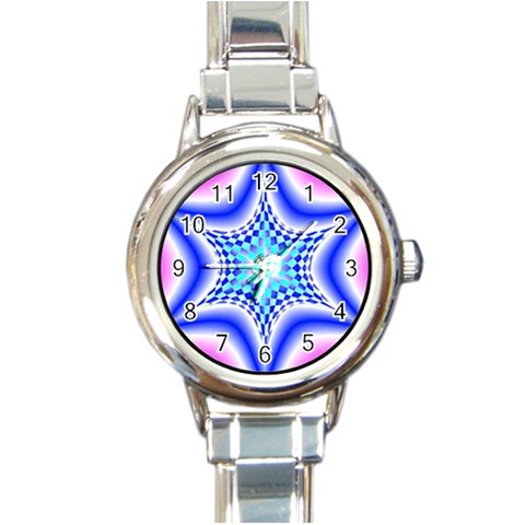 Space  n Time Round Italian Charm Watch from ArtsNow.com Front