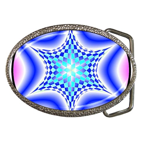 Space  n Time Belt Buckle from ArtsNow.com Front