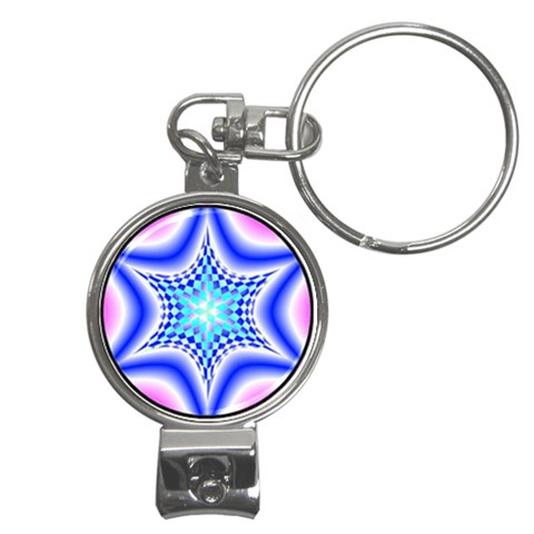 Space  n Time Nail Clippers Key Chain from ArtsNow.com Front