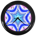 Space  n Time Wall Clock (Black)