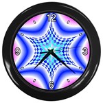 Space  n Time Wall Clock (Black)