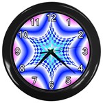 Space  n Time Wall Clock (Black)