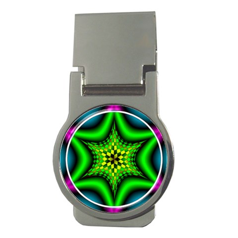 Space  n Time Money Clip (Round) from ArtsNow.com Front