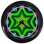 Space  n Time Wall Clock (Black)