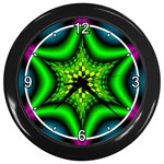 Space  n Time Wall Clock (Black)