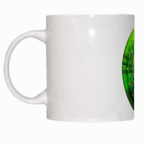 Synchronicity White Mug from ArtsNow.com Left