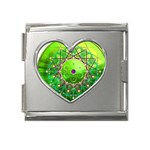 Synchronicity Mega Link Heart Italian Charm (18mm)