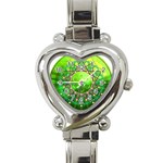 Synchronicity Heart Italian Charm Watch