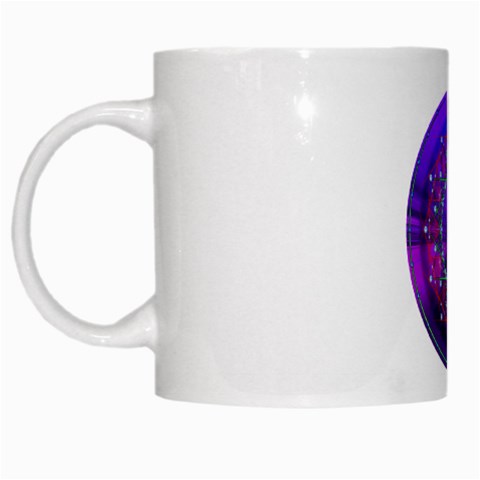 Synchronicity White Mug from ArtsNow.com Left