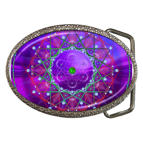 Synchronicity Belt Buckle from ArtsNow.com Front