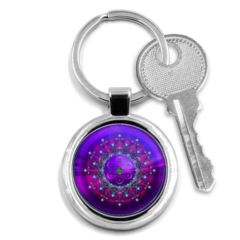 Synchronicity Key Chain (Round) from ArtsNow.com Front