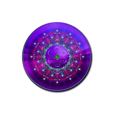 Synchronicity Rubber Coaster (Round) from ArtsNow.com Front